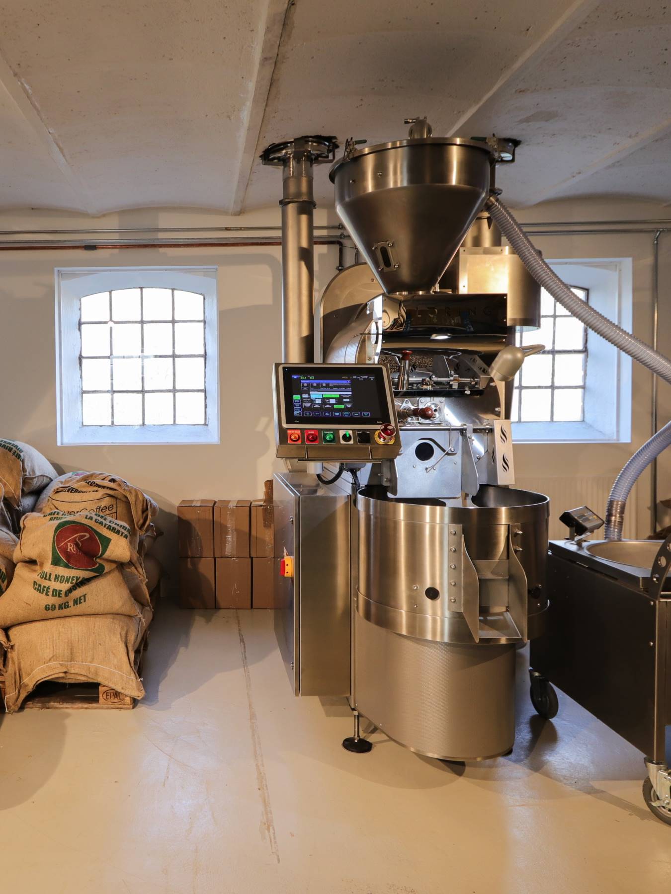 Kafferisteren Loring S15 Falcon i risteriet