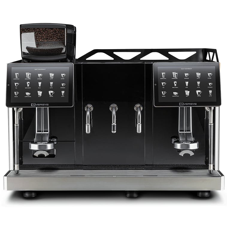 Eversys Enigma E'4ms x-wide/classic, fuldautomatisk kaffemaskine med to gruppehoveder