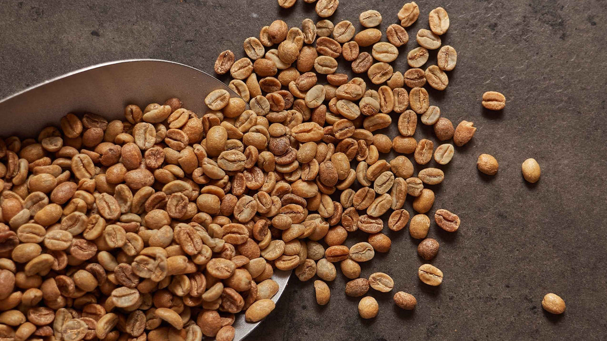Grønne kaffebønner