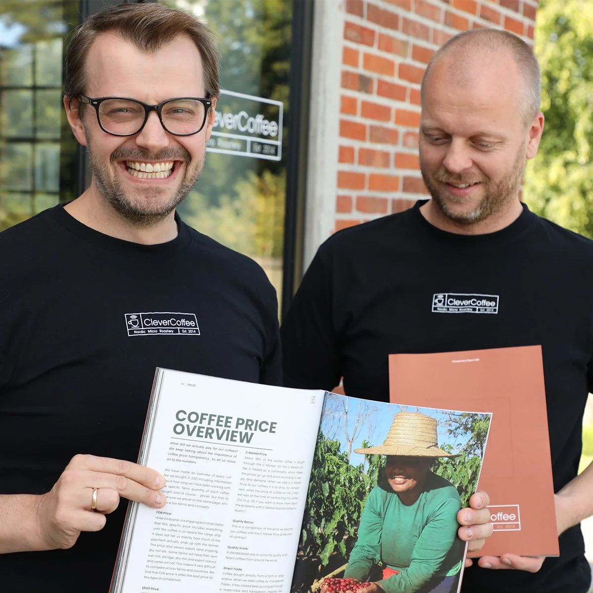 Lars og Lindy holder Transparency Report