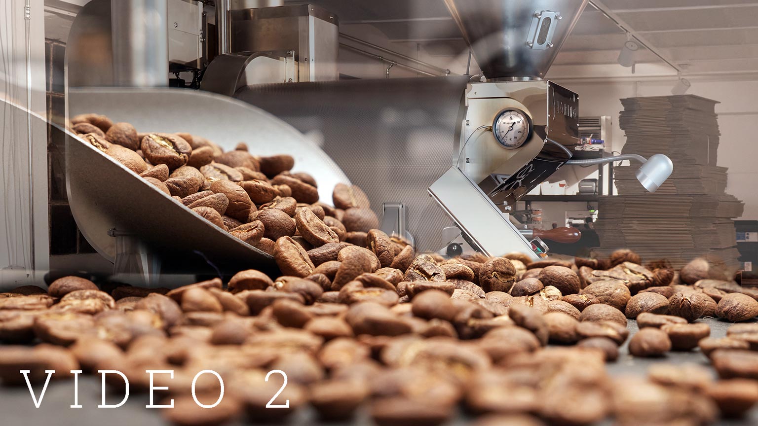 kafferister og lysristet kaffe