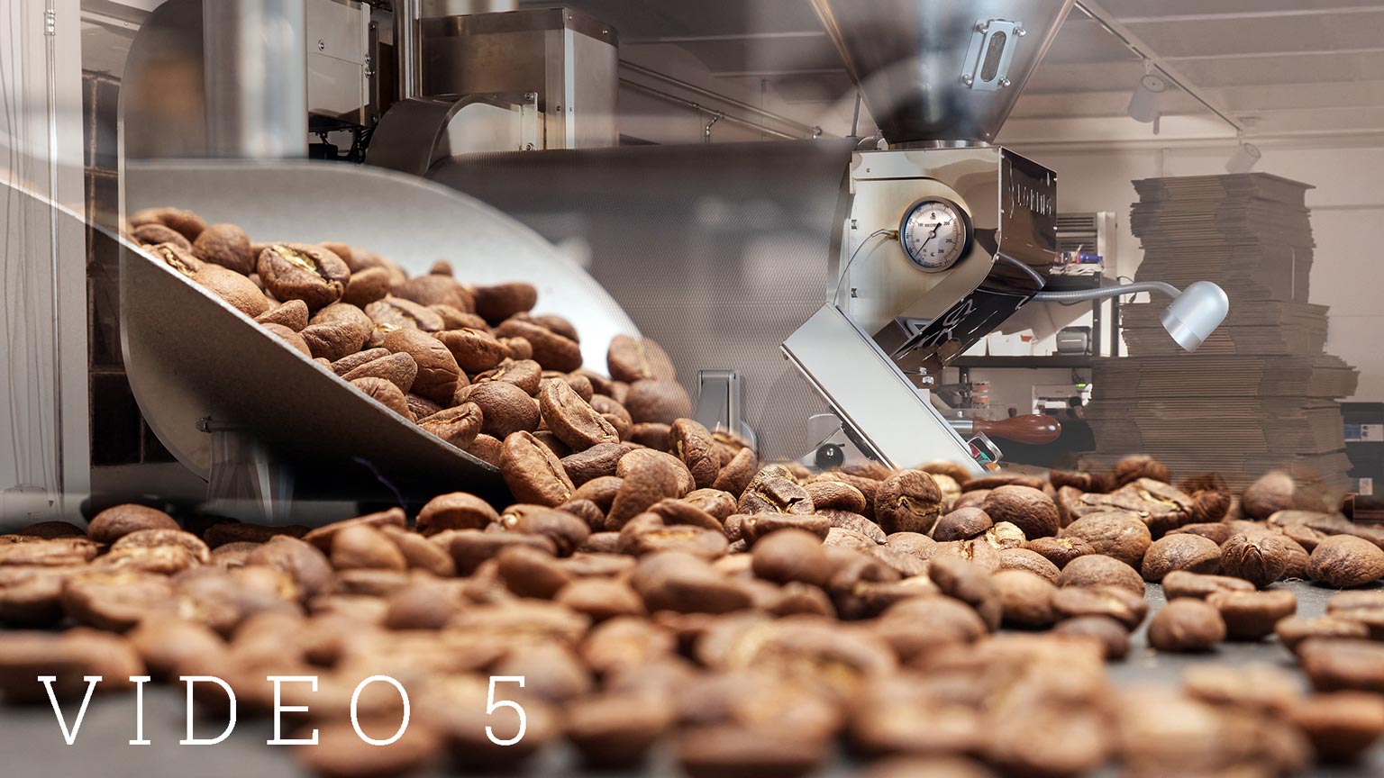 kafferister og lysristet kaffe