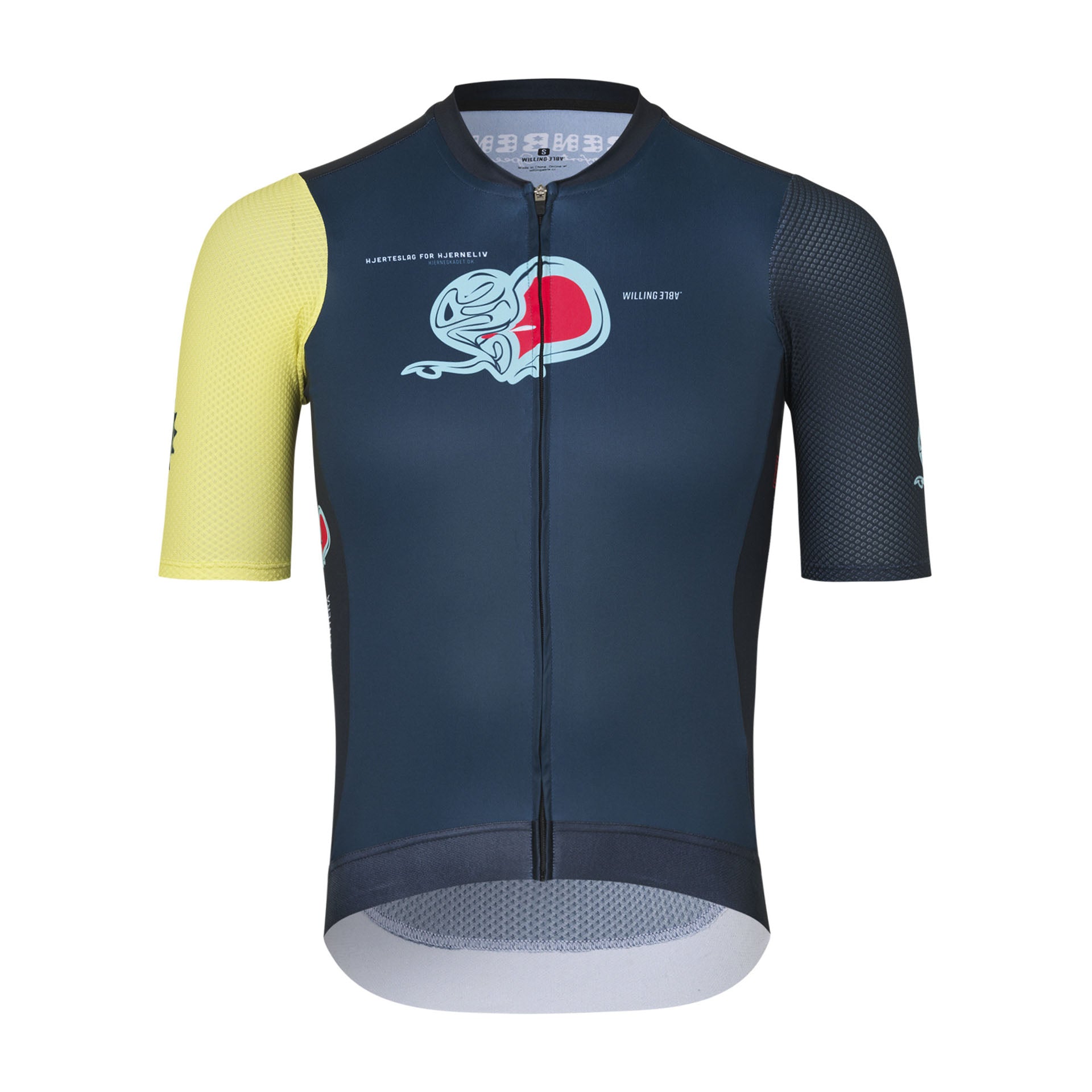 Hjerneliv X Willing Able cycling jersey