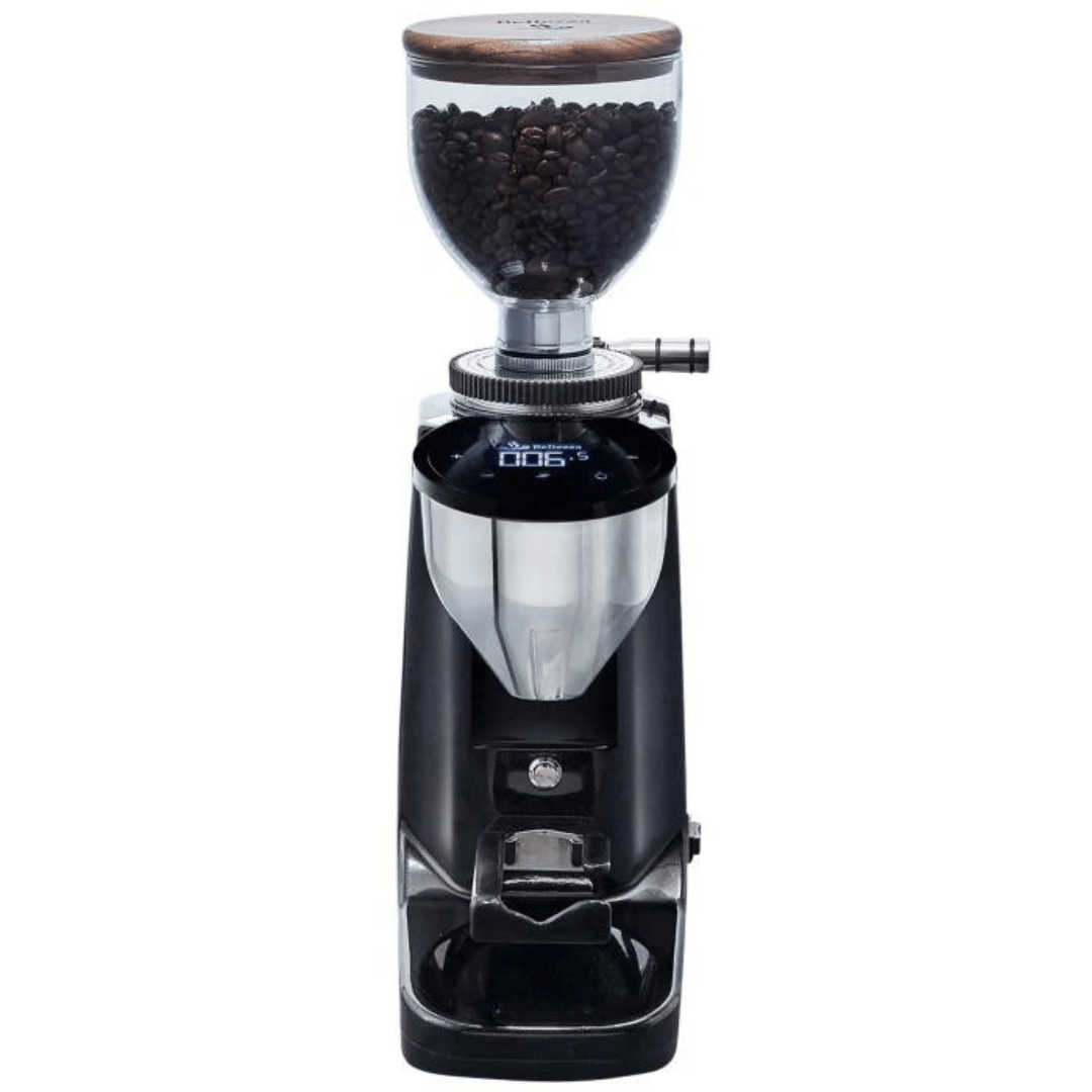 Kaffekværnen Bellezza Piccolo på hvid baggrund.