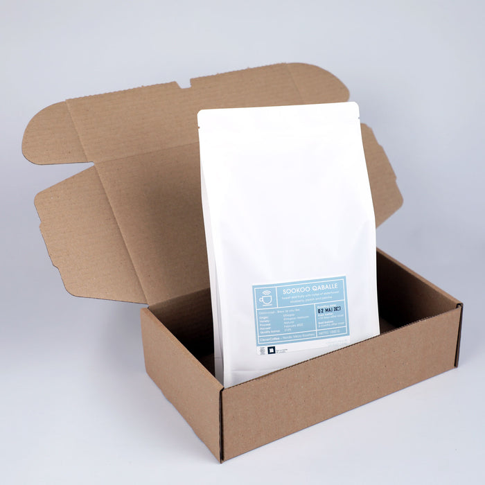 explorer kaffeabonnement 1 kg i papkasse