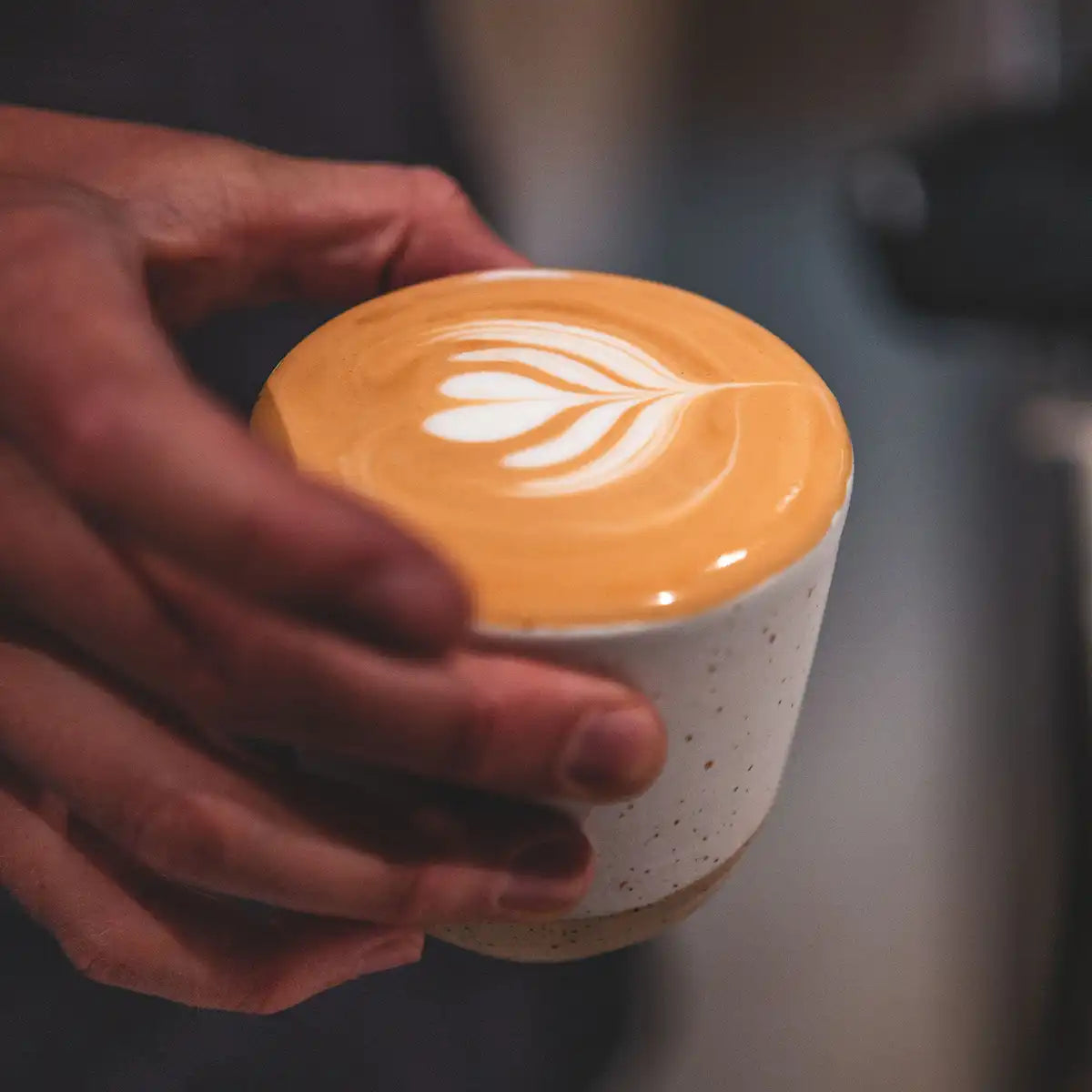 latteart i kaffekop