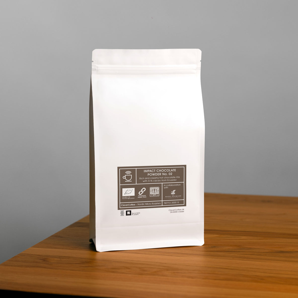 IMPACT Chocolate Powder No. 02 - Certificeret økologisk