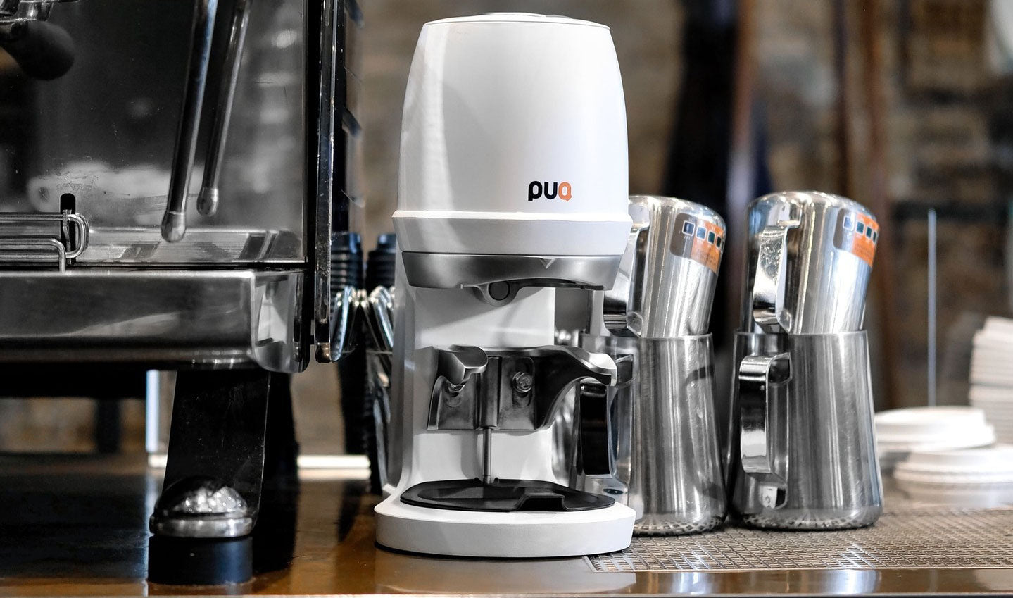 PuqPress mini i hvid