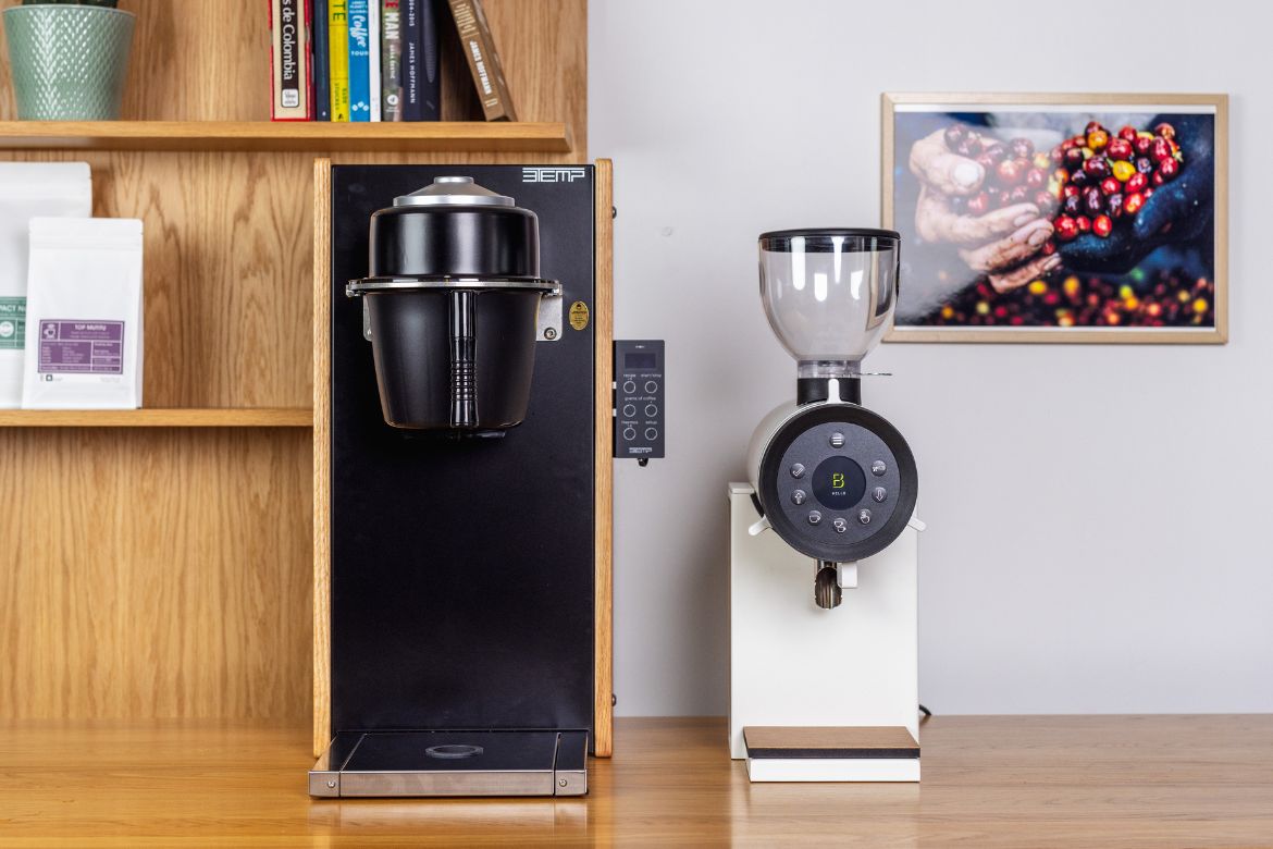 3TEMP setup PULS og Bentwood kaffekværn