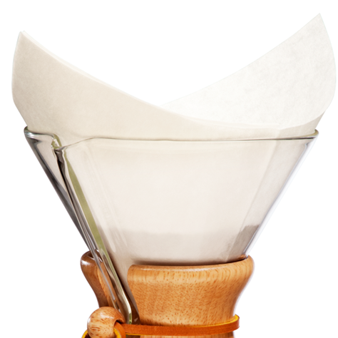 firkantede chemex kaffefiltre 5-13 kops 