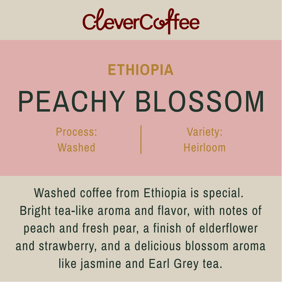 Peachy Blossom - Ethiopia