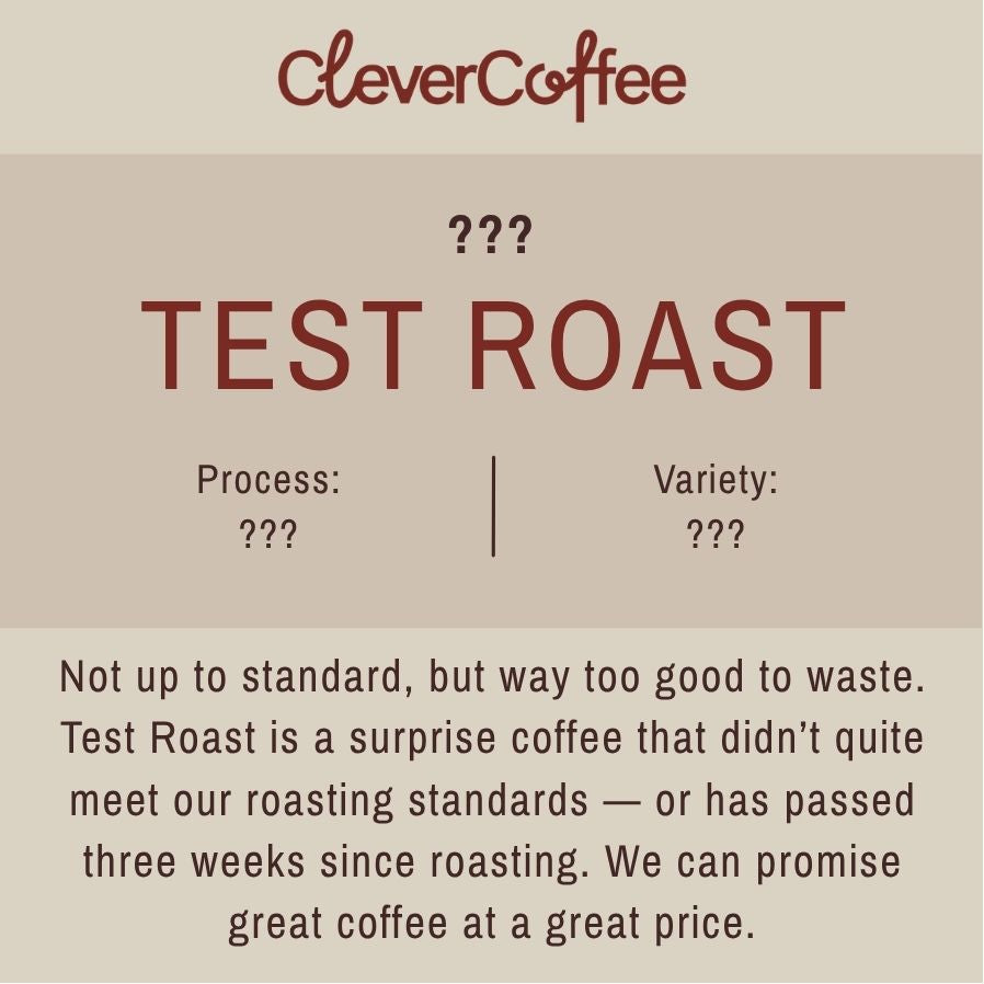 Test Roast 1 kg