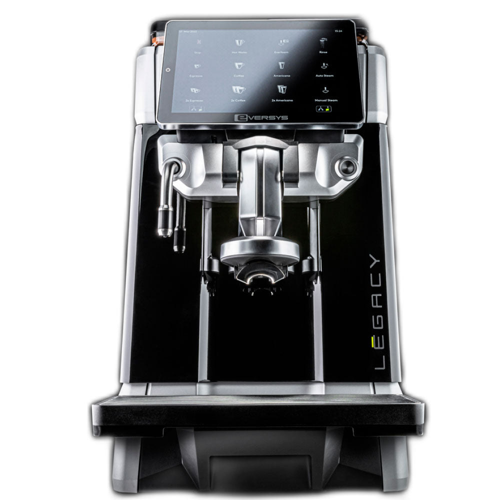 eversys legacy, fuldautomatisk kaffemaskine forfra